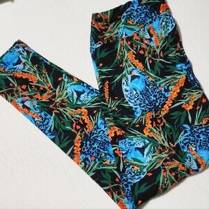 Lularoe Leggings TC leopard jungle